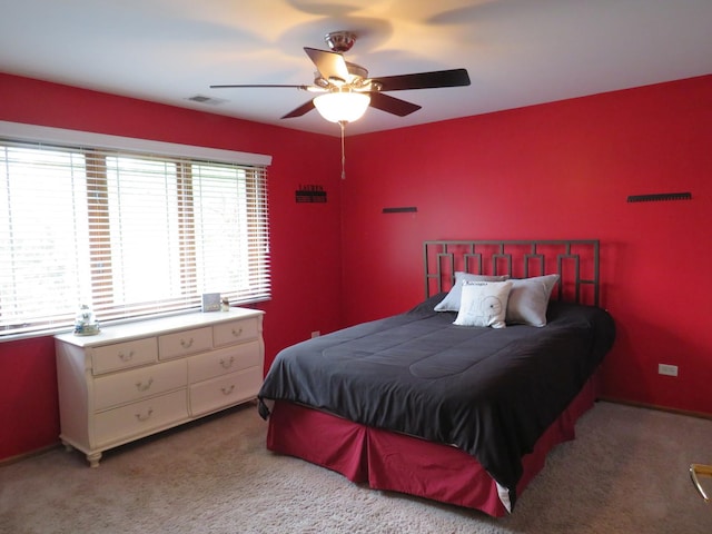 10880 Swallow Tail Ln, Frankfort, IL 60423 - carpeted bedroom featuring a ceiling fan