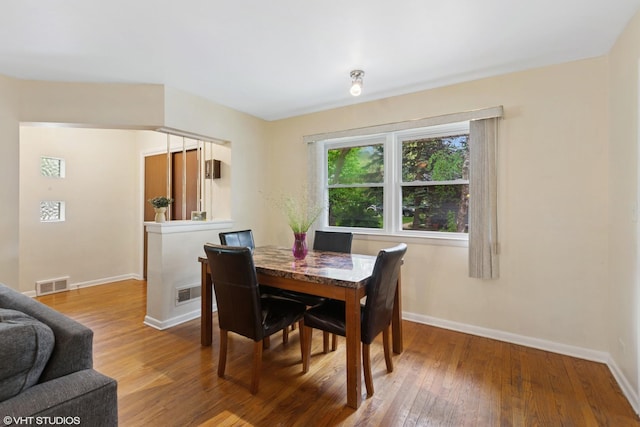 4N312 Kenwood Ave, West Chicago, IL 60185 - dining space featuring wood-type flooring and baseboards