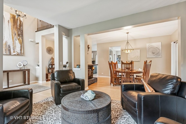 900 Legacy Rdg, Algonquin, IL 60102 - living room with light wood-style flooring