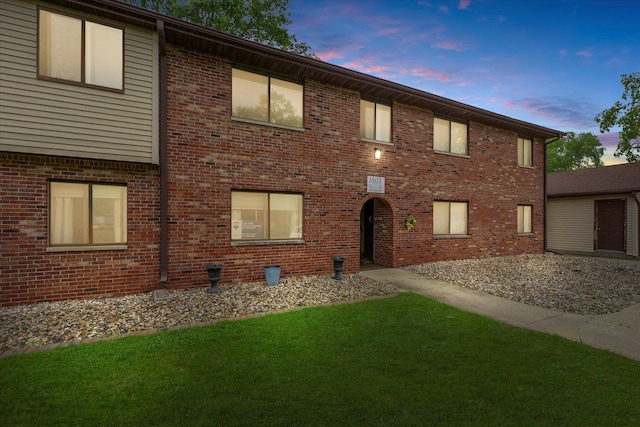 1803 Oliver Dr Unit 3, Urbana, IL 61802 - view of front of house with a front lawn and brick siding