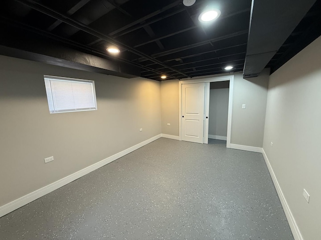 3906 W 117th St, Alsip, IL 60803 - basement featuring baseboards