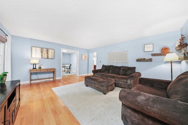 4N307 Knoll Creek Dr, Saint Charles, IL 60175 - living area with light wood-style floors and baseboards