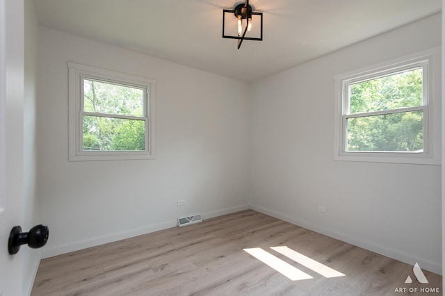 9058 Caddy Ct, Orland Park, IL 60462 - unfurnished room with plenty of natural light and light wood-style flooring