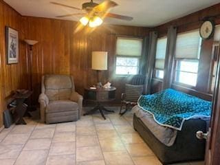785 Alice St, Chicago Heights, IL 60411 - bedroom with wooden walls