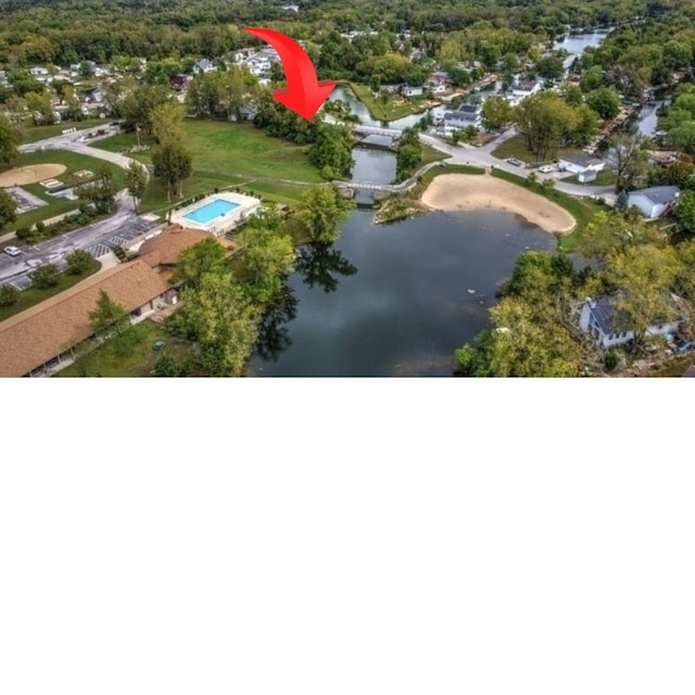 1 Dinosaur Rd, Wilmington, IL 60481 - view of property location with a nearby body of water