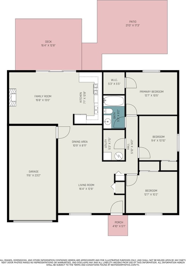 931 Mosby Ct, Joliet, IL 60431 - property floor plan