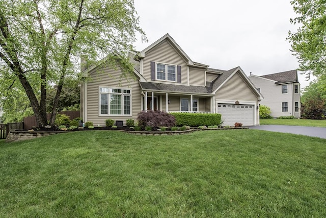 1161 Sumner Cir, Gurnee, IL 60031 - traditional-style home with asphalt driveway and a garage