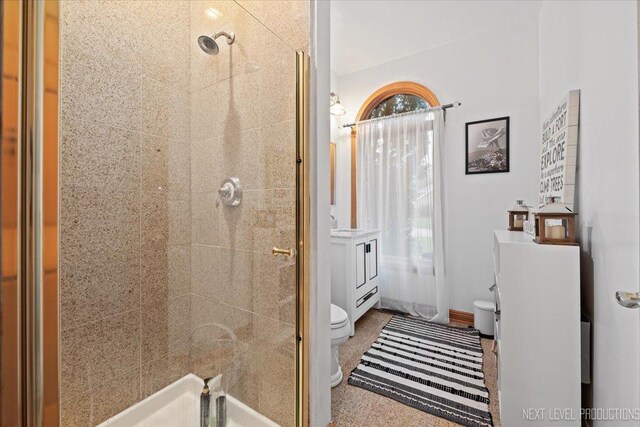 13851 S Janas Pkwy, Homer Glen, IL 60491 - bathroom with toilet and a shower stall