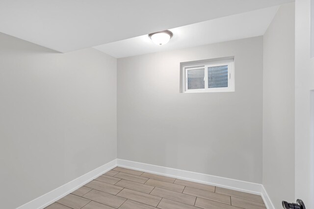 274 University Dr, Buffalo Grove, IL 60089 - unfurnished room featuring baseboards and wood tiled floors