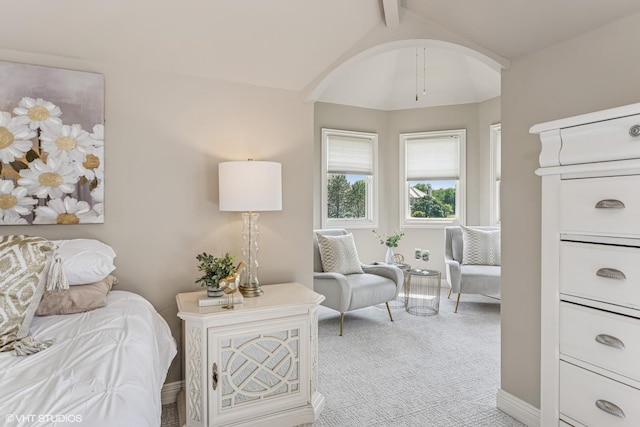 26 Forest Ln, South Barrington, IL 60010 - bedroom featuring light colored carpet and arched walkways