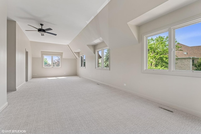 26 Forest Ln, South Barrington, IL 60010 - bonus room with a ceiling fan and carpet flooring