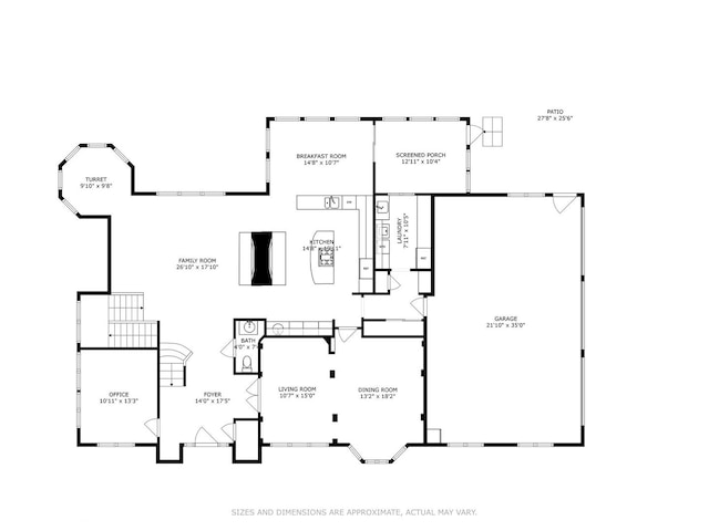 26 Forest Ln, South Barrington, IL 60010 - view of home floor plan