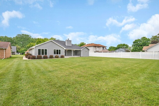 405 S Carol Ln, Braidwood, IL 60408 - back of property featuring a chimney
