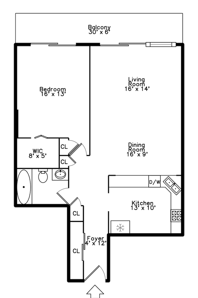 7200 N Ridge Blvd Unit 4H, Chicago, IL 60645 - view of property floor plan