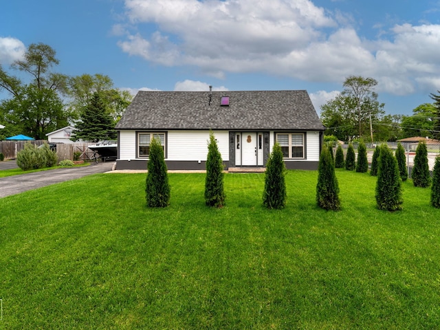 7225 Poplar Ln, Darien, IL 60561 - view of front of home featuring a shingled roof and asphalt driveway