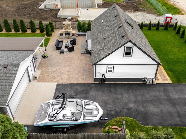 7225 Poplar Ln, Darien, IL 60561 - aerial view of property and surrounding area