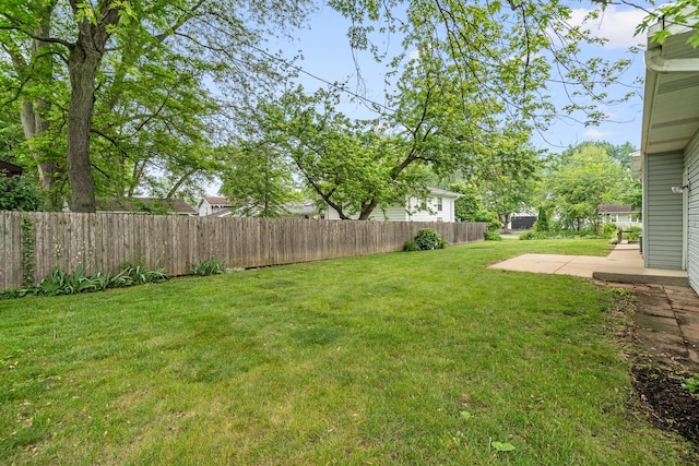 826 Iris Ln, Naperville, IL 60540 - view of yard with a patio area