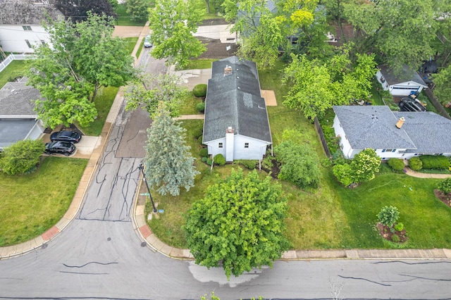 826 Iris Ln, Naperville, IL 60540 - bird's eye view