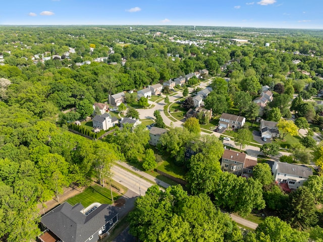 530 Old Oak Cir, Algonquin, IL 60102 - aerial perspective of suburban area with a forest
