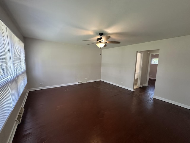 14631 Michigan Ave, Dolton, IL 60419 - unfurnished room with ceiling fan and baseboards