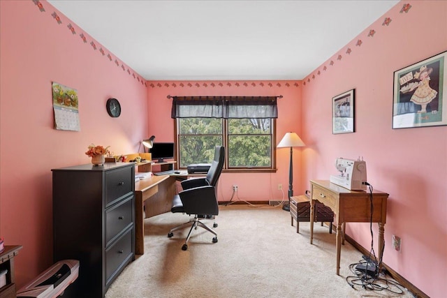 10 S Canterbury Rd, Aurora, IL 60506 - office with light colored carpet and baseboards