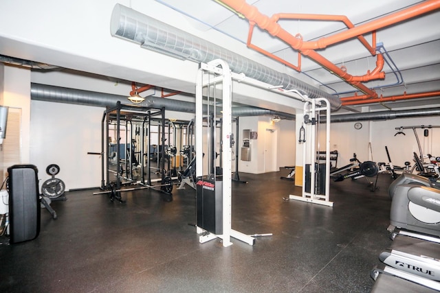 500 S Clinton St Unit 604, Chicago, IL 60607 - view of exercise room