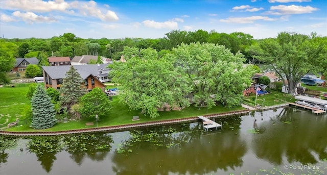 25827 W Andrew Ct, Ingleside, IL 60041 - drone / aerial view of a large body of water