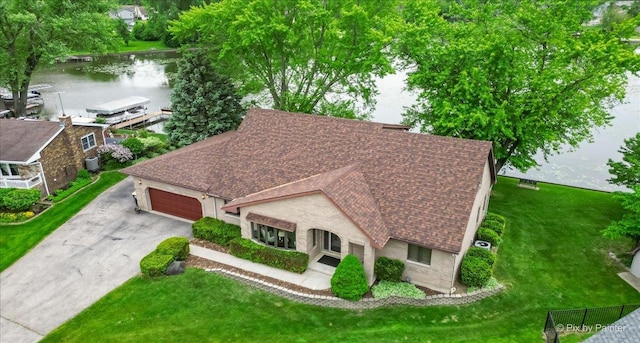 25827 W Andrew Ct, Ingleside, IL 60041 - aerial view of property and surrounding area featuring a nearby body of water