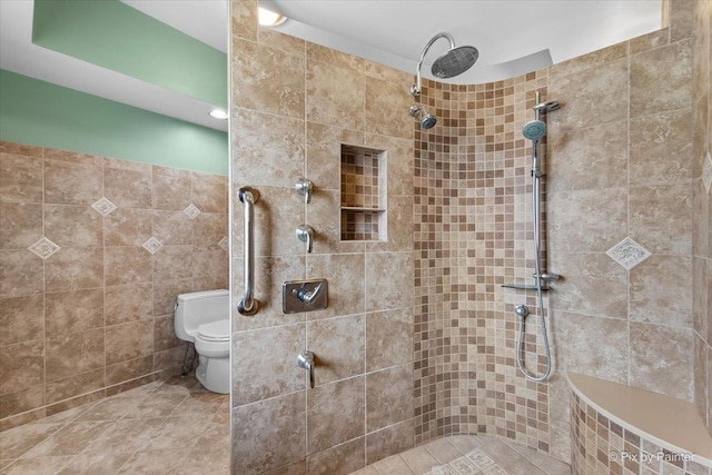 25827 W Andrew Ct, Ingleside, IL 60041 - full bath with toilet, tile walls, and tiled shower