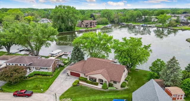 25827 W Andrew Ct, Ingleside, IL 60041 - aerial view of residential area with a nearby body of water