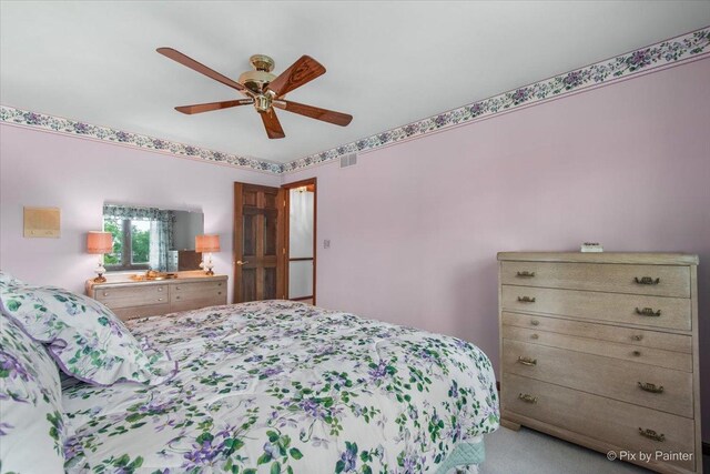25827 W Andrew Ct, Ingleside, IL 60041 - bedroom with ceiling fan