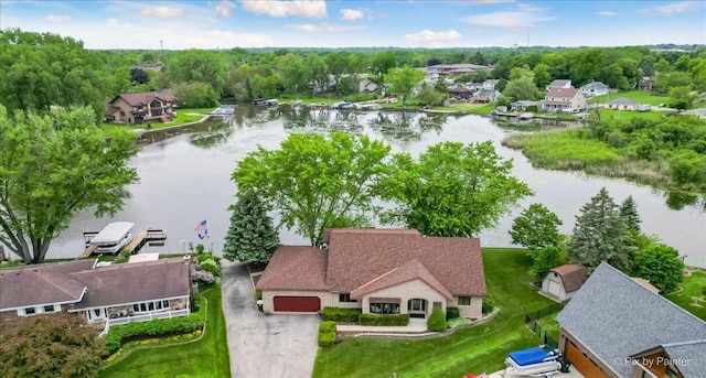 25827 W Andrew Ct, Ingleside, IL 60041 - view of subject property with a nearby body of water