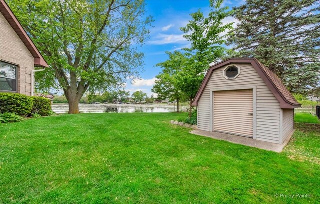 25827 W Andrew Ct, Ingleside, IL 60041 - view of green lawn with a water view
