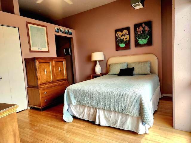 1530 S State St Unit 17R, Chicago, IL 60605 - bedroom featuring light wood finished floors