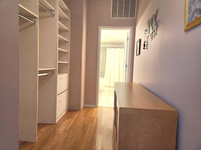 1530 S State St Unit 17R, Chicago, IL 60605 - spacious closet with light wood-style floors