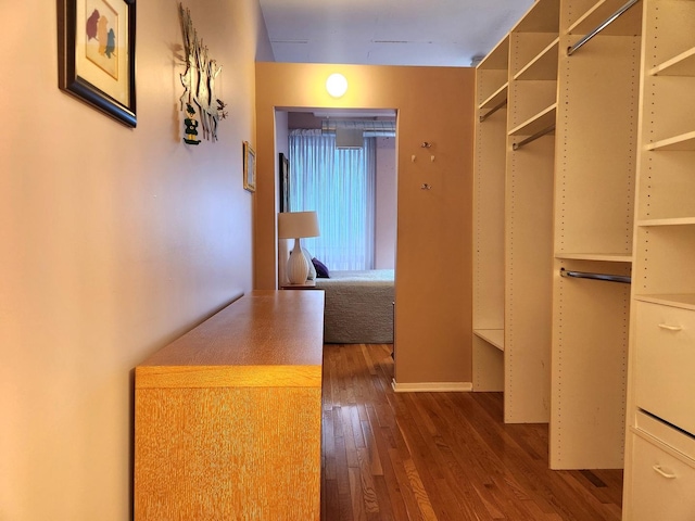 1530 S State St Unit 17R, Chicago, IL 60605 - walk in closet with hardwood / wood-style floors