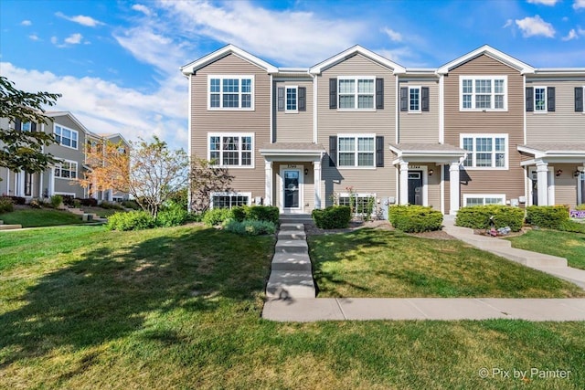 2346 Aurora Dr, Pingree Grove, IL 60140 - multi unit property featuring a front lawn
