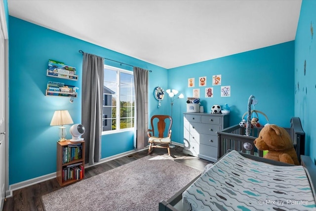 2346 Aurora Dr, Pingree Grove, IL 60140 - bedroom with wood finished floors and baseboards