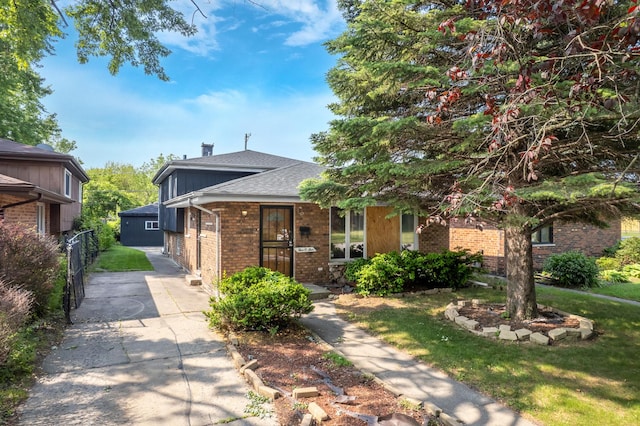 505 E 146th St, Dolton, IL 60419 - view of front of property featuring brick siding and roof with shingles