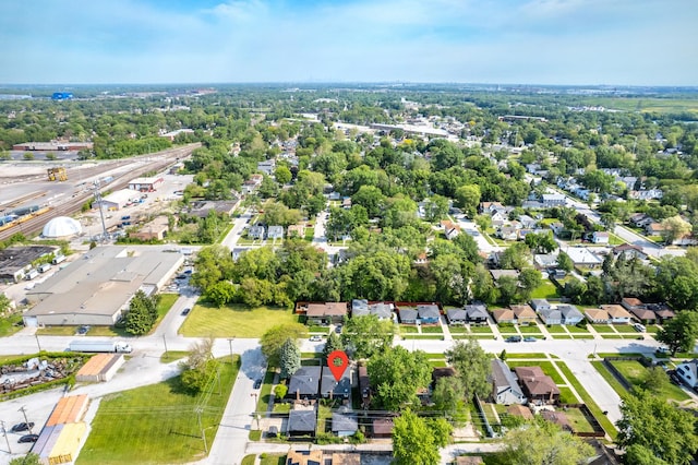 505 E 146th St, Dolton, IL 60419 - aerial overview of property's location featuring nearby suburban area