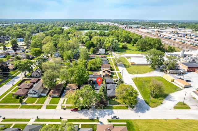 505 E 146th St, Dolton, IL 60419 - aerial perspective of suburban area