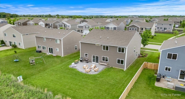 1715 Bayberry Ln, Pingree Grove, IL 60140 - aerial perspective of suburban area