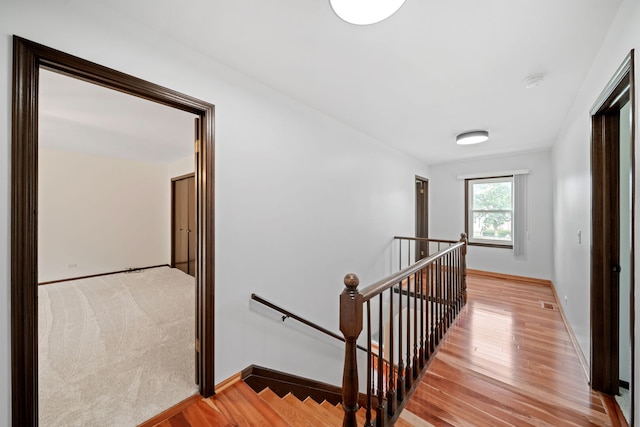 720 Dunhill Dr, Buffalo Grove, IL 60089 - staircase with wood finished floors
