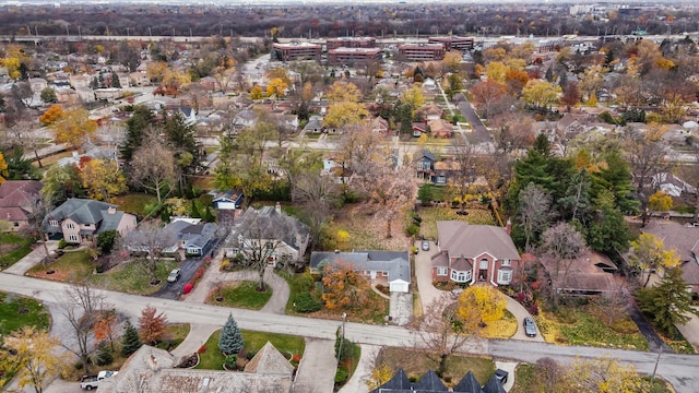 1456 Tyrell Ave, Park Ridge, IL 60068 - aerial view of property's location featuring nearby suburban area