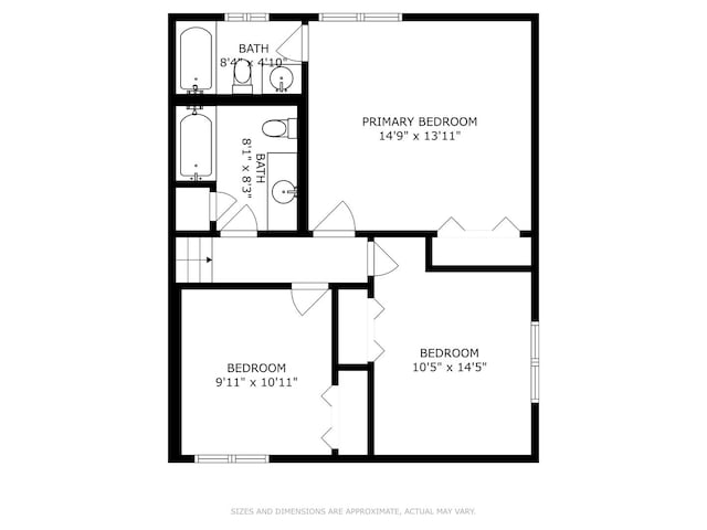1510 W Goldengate Dr, Addison, IL 60101 - view of floor plan / room layout