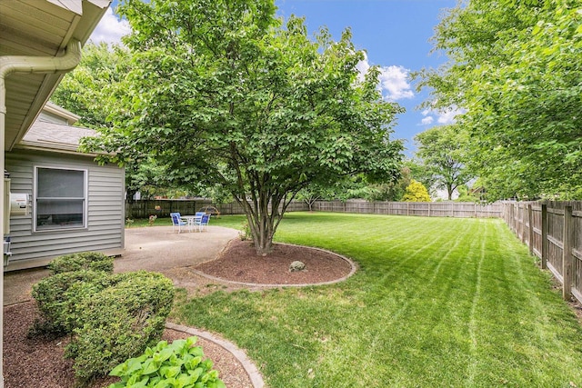 1206 Wilshire Ct, Champaign, IL 61821 - view of yard featuring a patio area