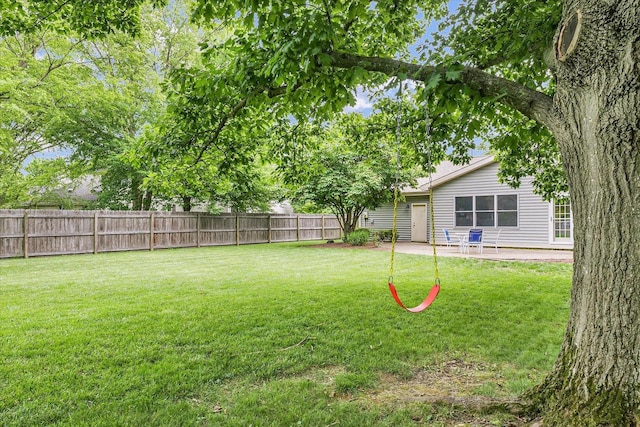 1206 Wilshire Ct, Champaign, IL 61821 - view of yard featuring a patio area