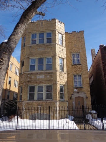 7921 S Hermitage Ave, Chicago, IL 60620 - snow covered building with a fenced front yard