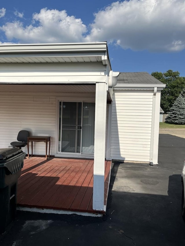 446 Montrose Dr, Romeoville, IL 60446 - view of wooden terrace