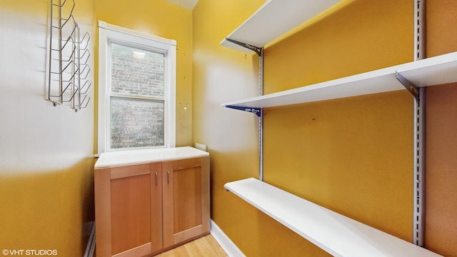 4608 W Altgeld St, Chicago, IL 60639 - doorway to outside with light wood finished floors